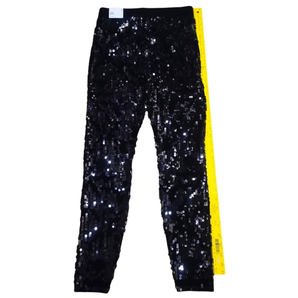 NWT Express Sequin High Waist Leggings Size Small - Picture 5 of 11